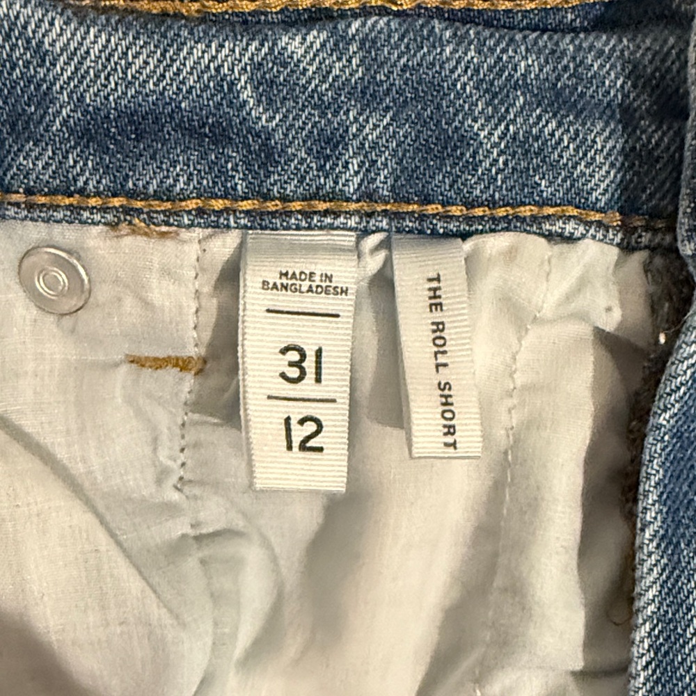 LOFT Medium Blue Denim Women's Jean Shorts - Picture 3 of 5